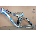 Soft-tail Frame 26"/27.5" Aluminum Alloy Cycling Frame Including 17.5" Seatpost For Full Suspension Downhill Mountain Bike Frame